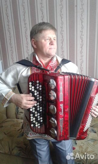 Профессиональный поющий баянист