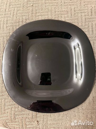 Тарелки luminarc черные 4 шт