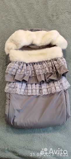 Конверт на выписку зимний