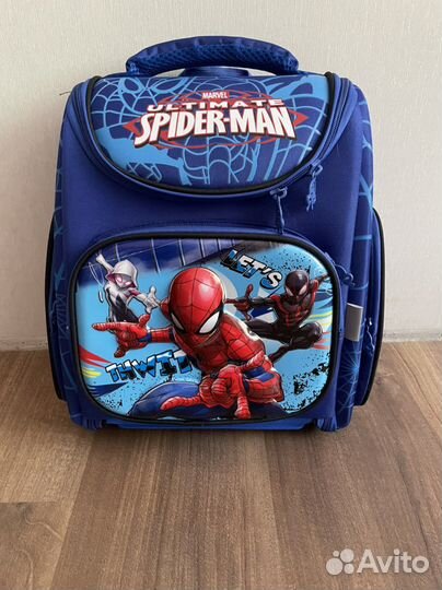 Рюкзак новый школьный человек паук