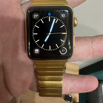 Apple watch stainless steel gold 5 44mm