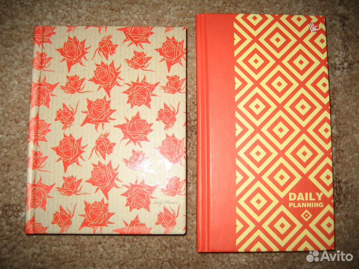 Ежедневники небольшие 2 шт
