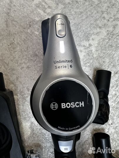 Аккумуляторный пылесос Bosch Serie 6 Unlimited