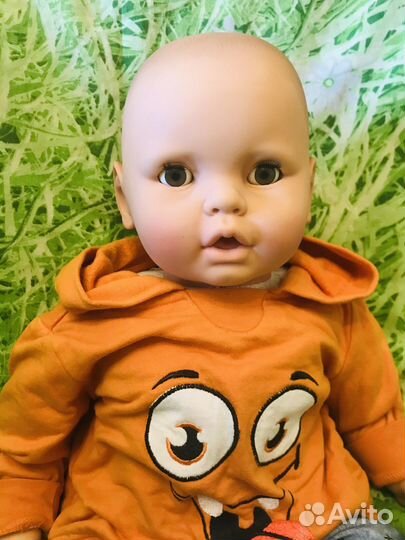 Пупс кукла ребёнок 60 см