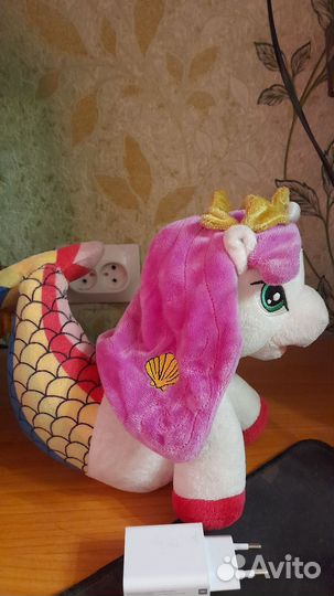 Пони-русалка мягкая игрушка