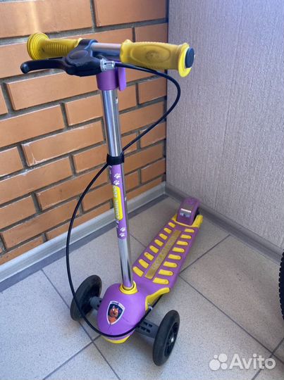 Самокат детский трехколесный бу