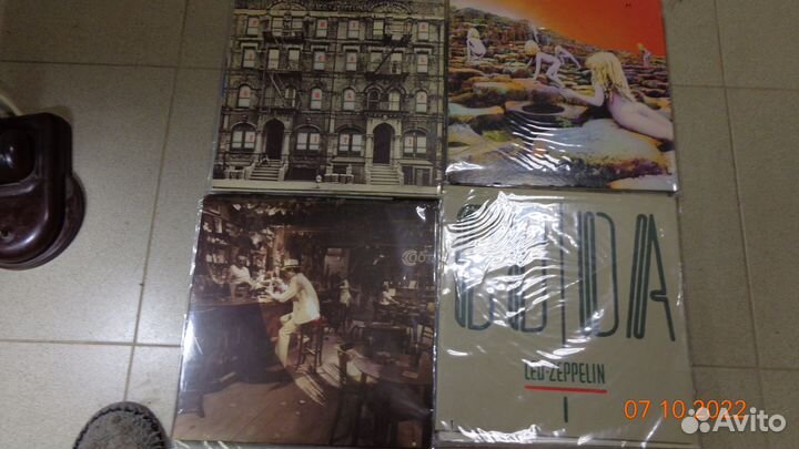 Винил из Японии Led Zeppelin. King Crimson.Kansas