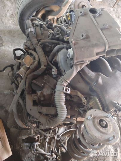 Двигатель и коробка