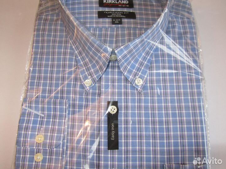 Рубашка Kirkland Signature Оригинал 18\34-35, в 45