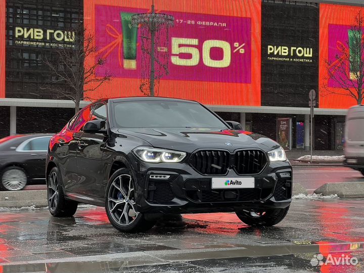 BMW X6 3.0 AT, 2020, 63 000 км