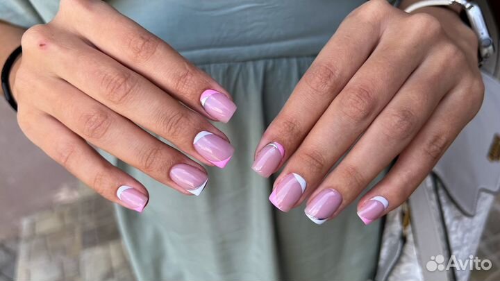 Маникюр с покрытием