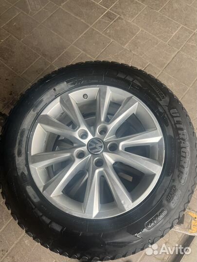 Колеса +датчики давления на volkswagen touareg r18