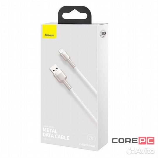 Usb Кабель-зарядка Lightning Baseus Cafule 2.4A 1м