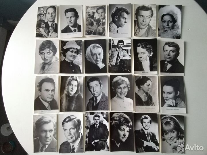 Фотооткрытки с актёрами СССР