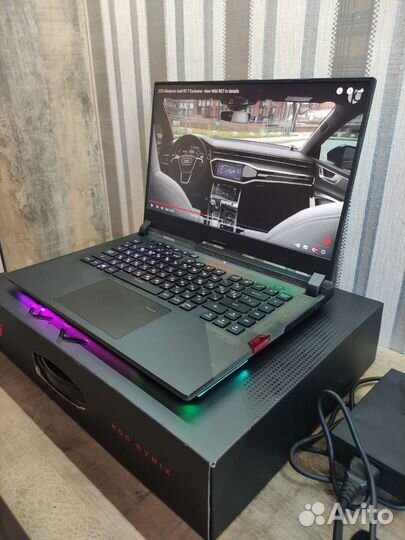 Asus rog strix scar g533q 300hz/r7/SSD/16ram/3060