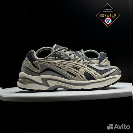 Кроссовки зимние Asics Gel-Preleus gray and white