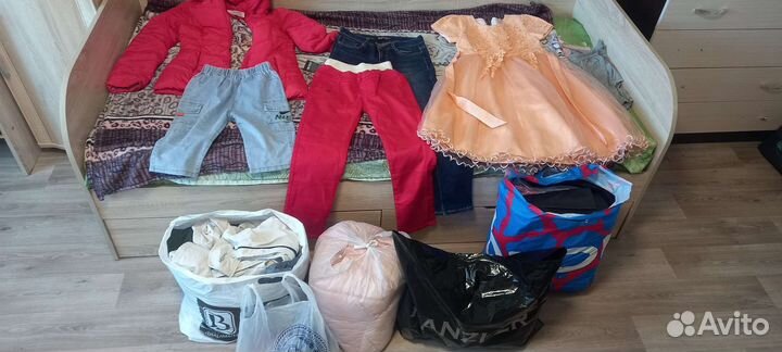 Детские вещи пакетом для девочкии мальчиков