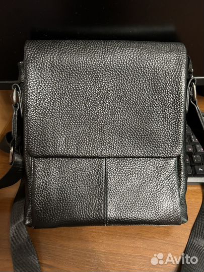 Сумка мужская натуральная кожа