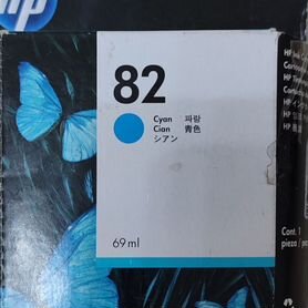 Картридж HP 82 cyan