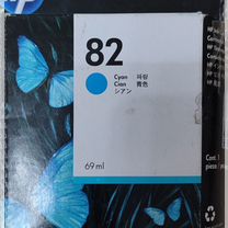 Картридж HP 82 cyan