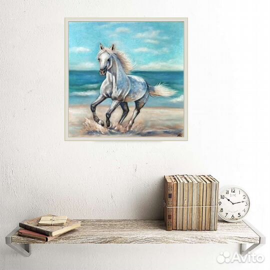 Интерьерная картина с лошадью