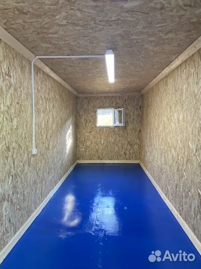 Блок-контейнер из сендвич панели 90мм