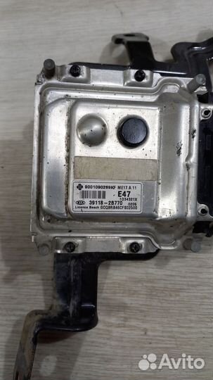 Блок управления двигателем kia rio 3 39118-2B770