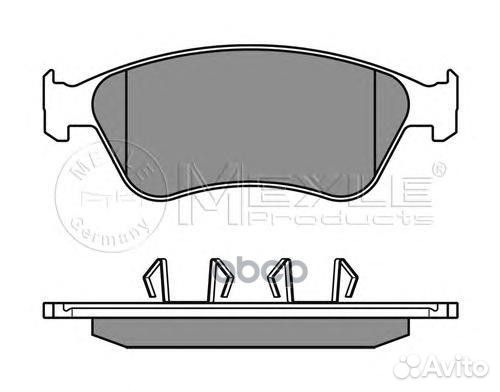 Колодки тормозные VAG A6/A8/phaeton -16 0252389