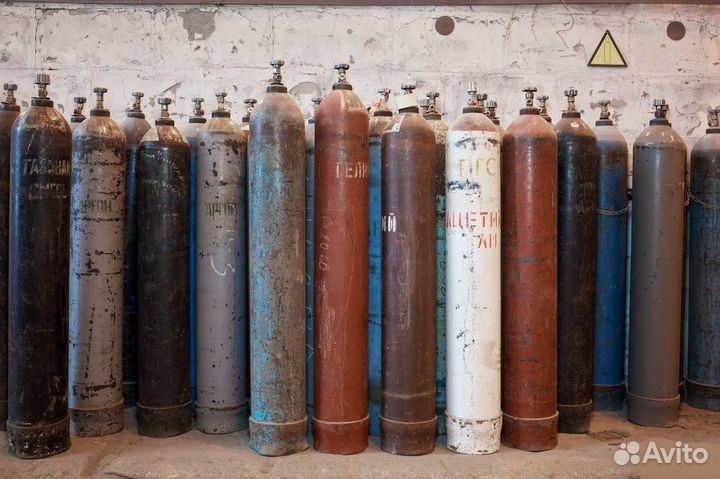 Баллоны газовые и пожаротушения