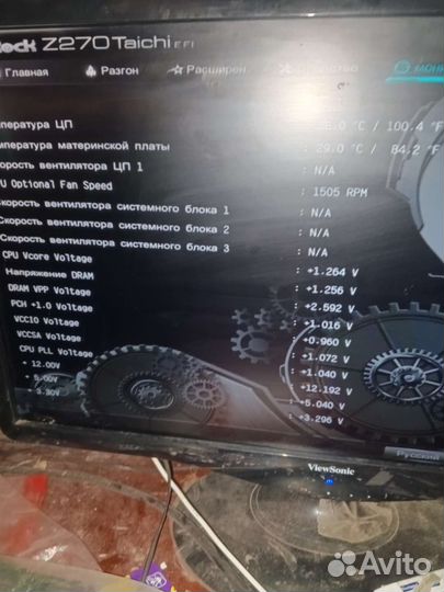 Материнская плата asrock z270 taichi