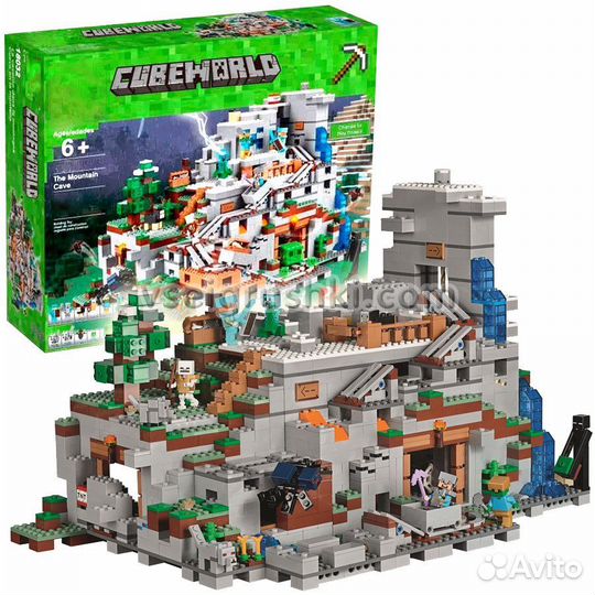 Конструктор Minecraft My World 10735 Горная пещера