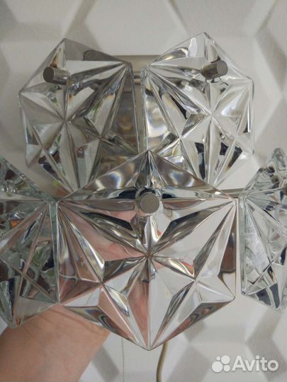 Бра, хрусталь, СССР