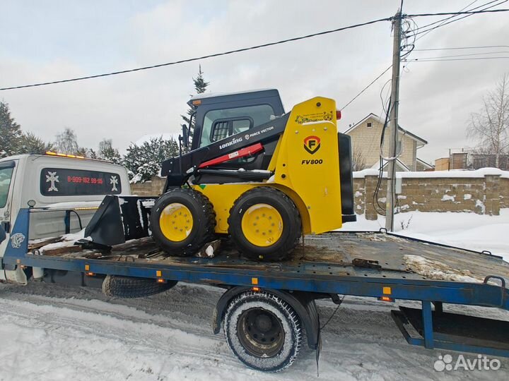 Аренда услуги мини погрузчика бобкет bobcat