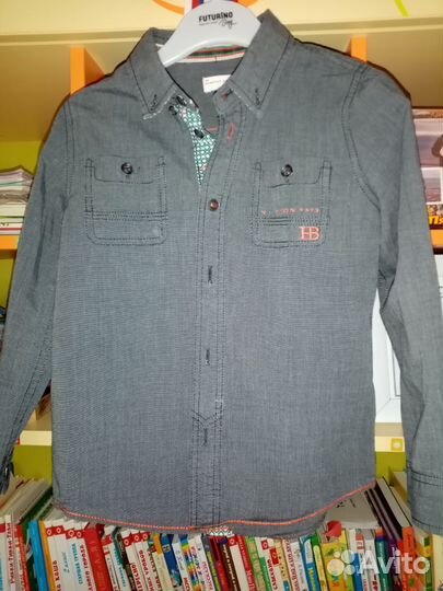 Рубашка на мальчика для школы и отдыха. 122