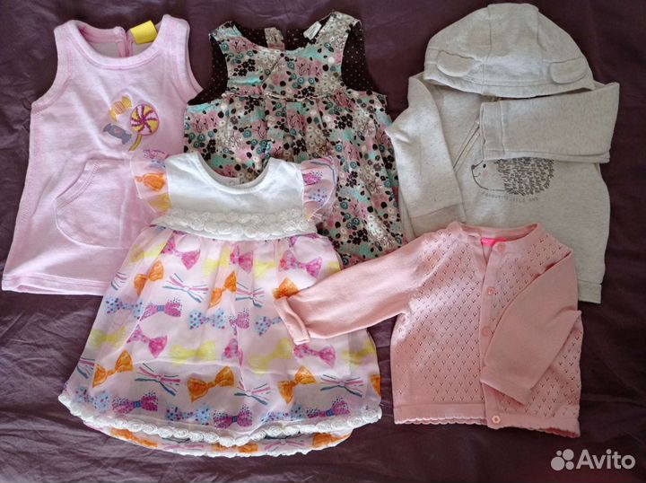 Детские вещи пакетом на девочку