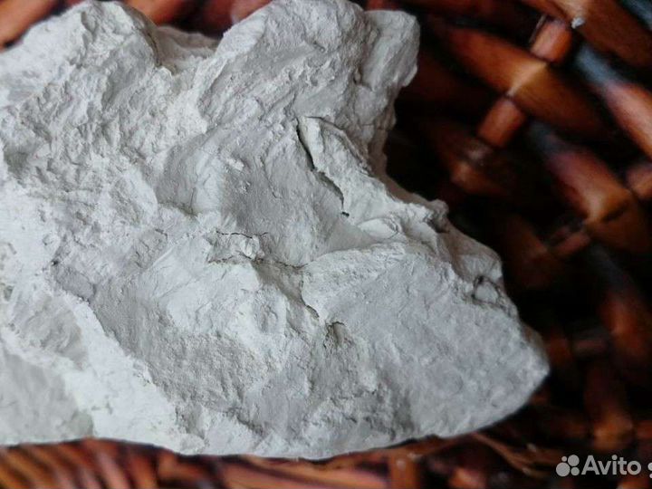 Пищевая глина для еды астана Идеал (белая)