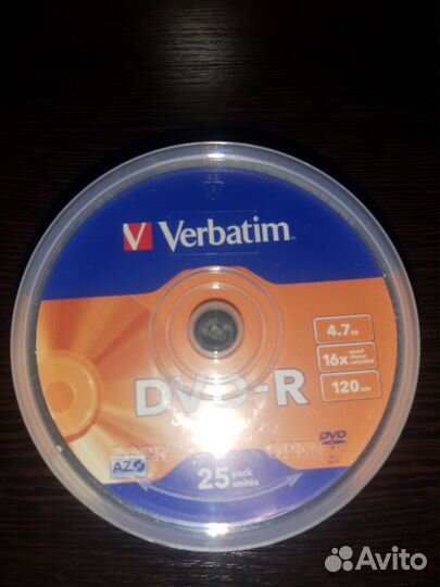 Болванки dvd/cd verbatim/mirex
