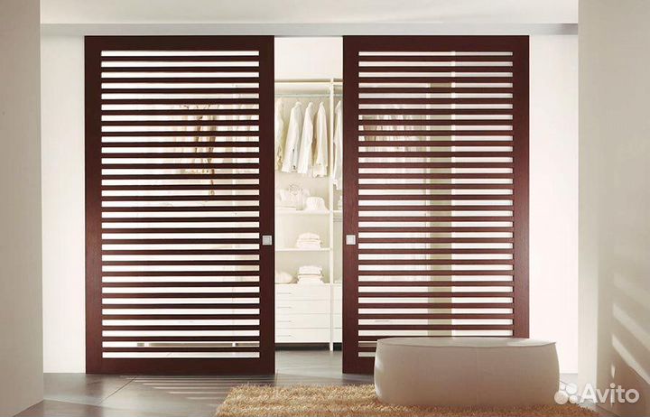 Реечные двери