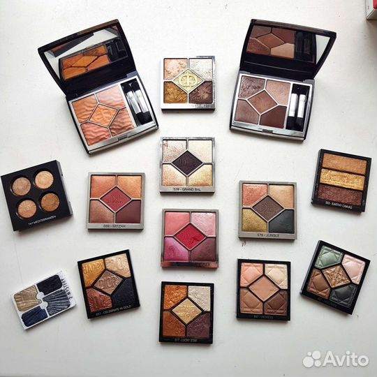 Тени для век dior chanel sisley оригинал