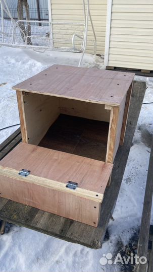 Гнезда для несушек с яйцесборником