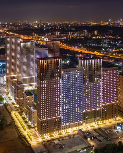 1-к. квартира, 52 м², 24/43 эт.