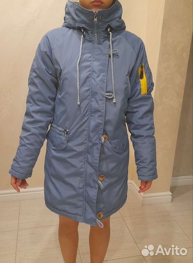 Детская Куртка парка для девочки 152 158