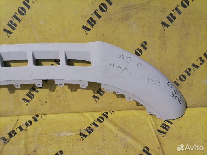 Накладка переднего бампера Audi Q5 2008-2017