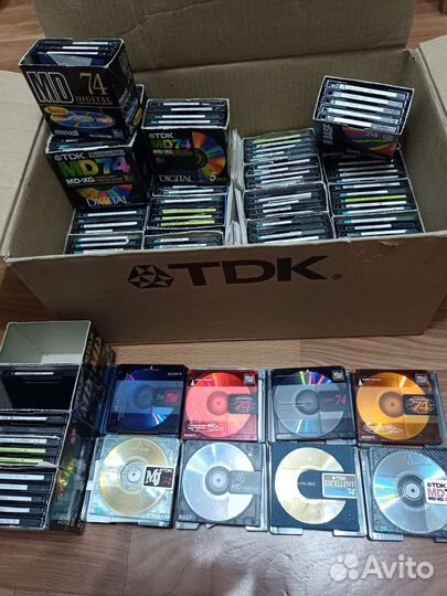 Минидиск Minidisc Аудиокассеты