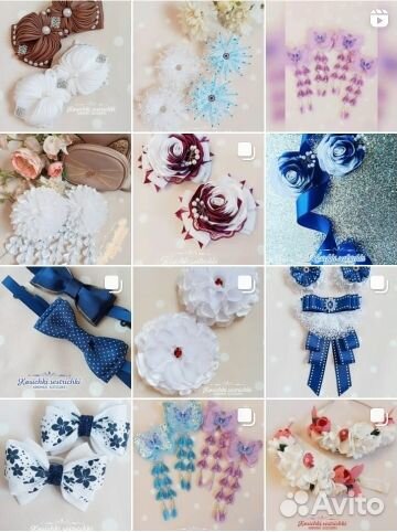Бантики, Резиночки, Заколки, Короны