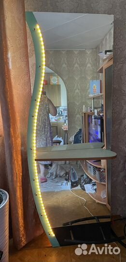 Парикмахерское зеркало бу