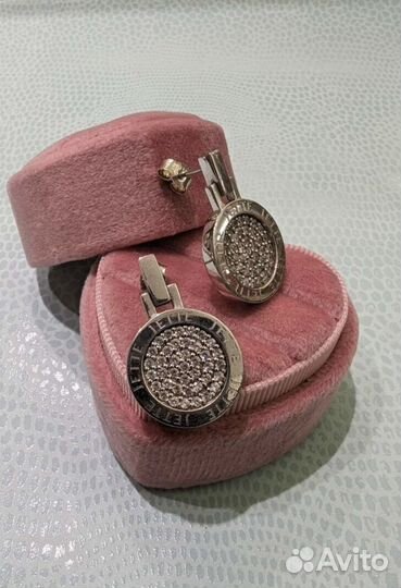 Серьги jette joop стерлин сереб 925 проба Оригинал