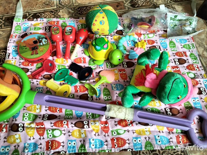 Игрушки детские много разных