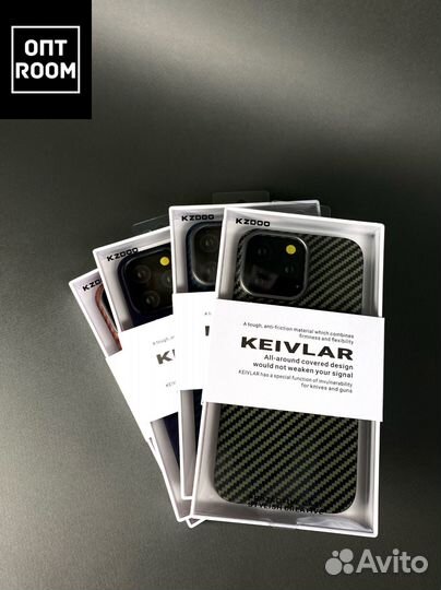 Чеxол kzdоo Kevlar на iРhonе 14 Рrо Max