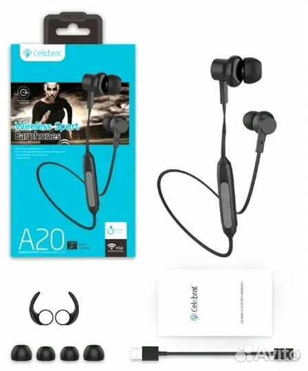 Беспроводные Bluetooth наушники Celebrat A20